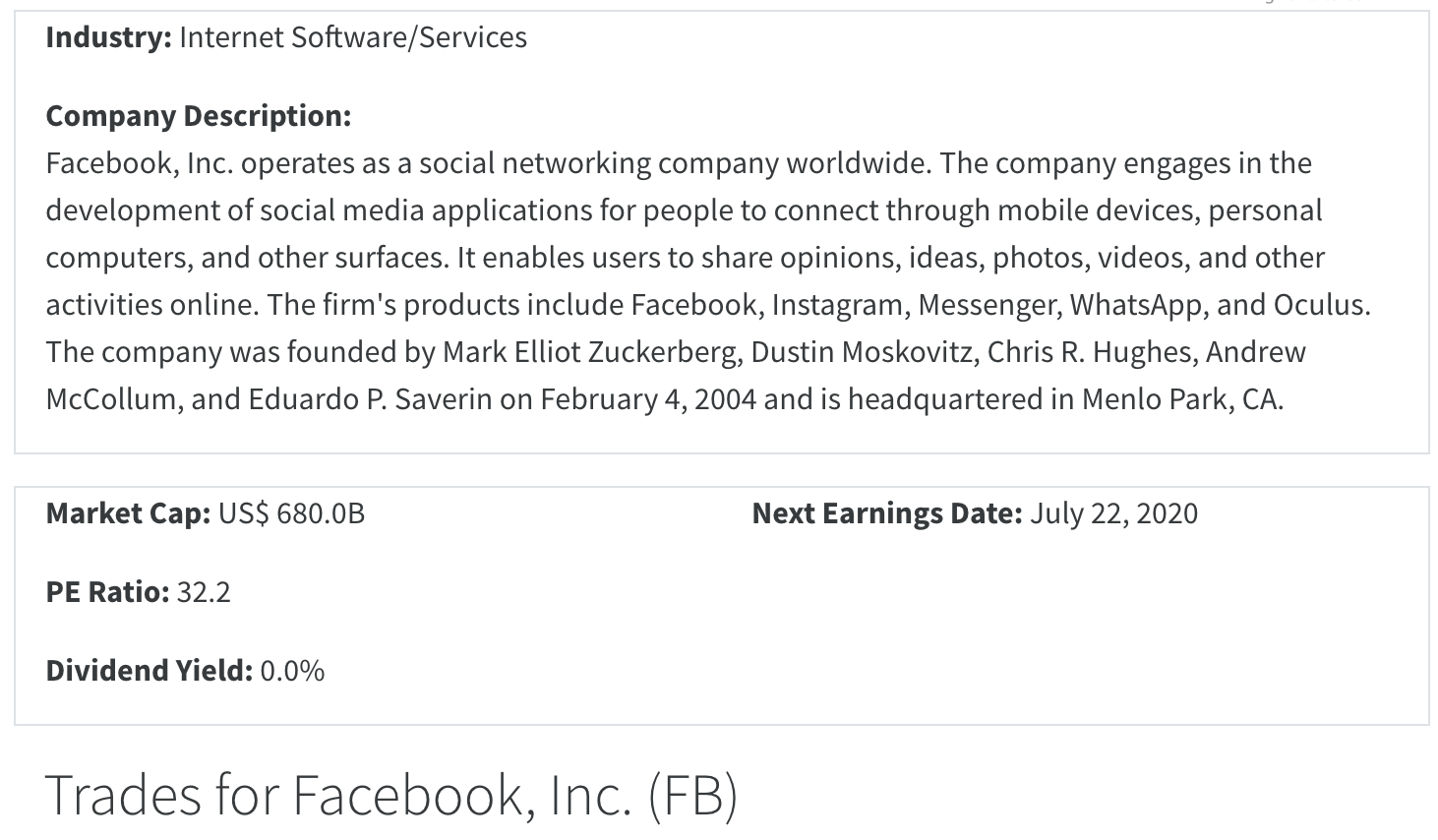 Company Info